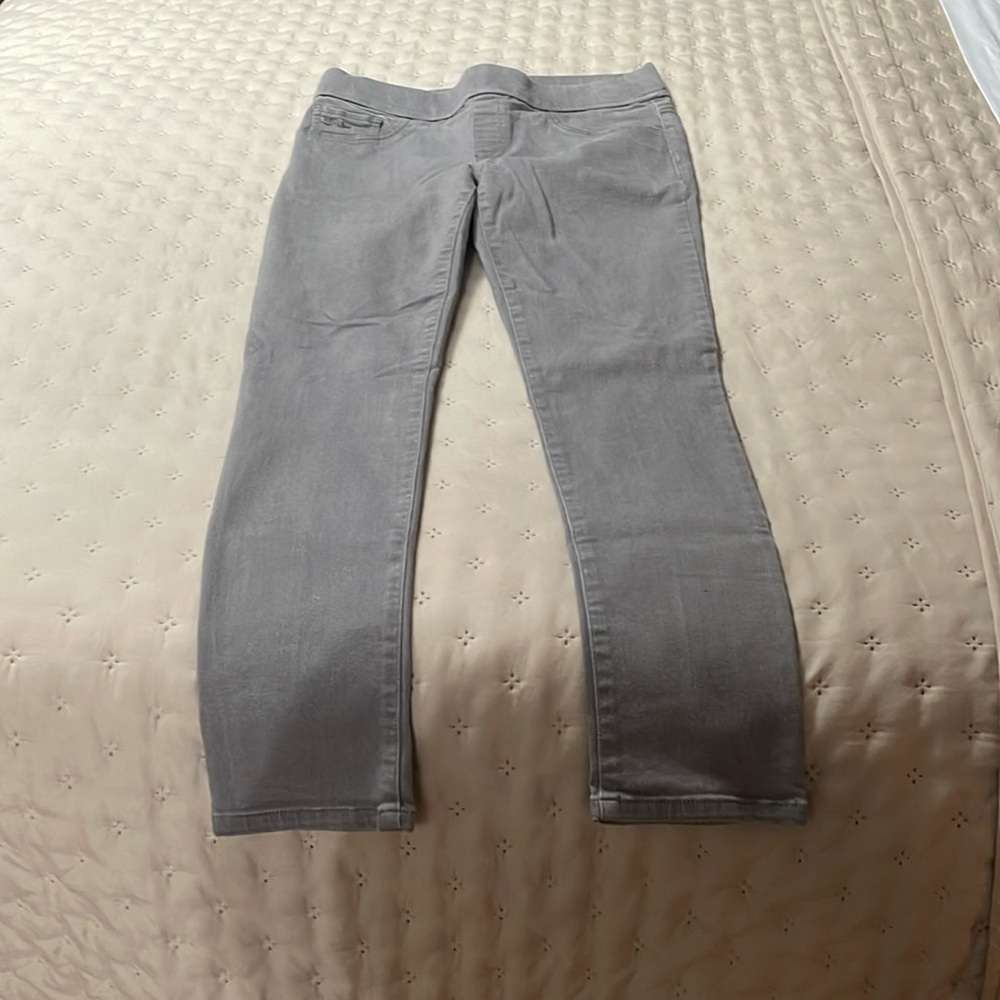 Ralph Lauren size 6 grey stretch straight leg pants women’s